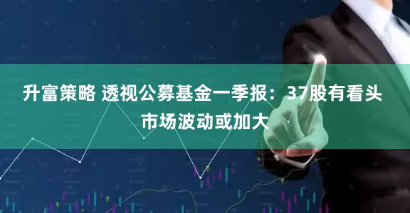 升富策略 透视公募基金一季报：37股有看头 市场波动或加大